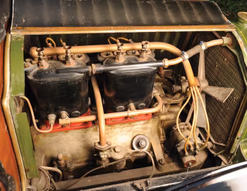 Пад капотам De Dion-Bouton Tourer '1909