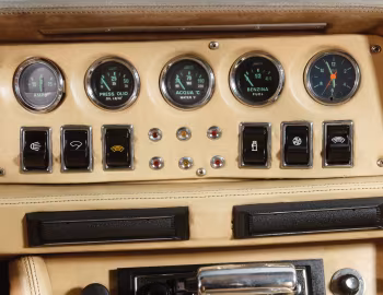 Комбинация приборов De Tomaso Longchamp '1973–80
