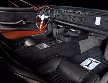 Інтэр'ер 1968–71 De Tomaso Mangusta [North America] '1967–71