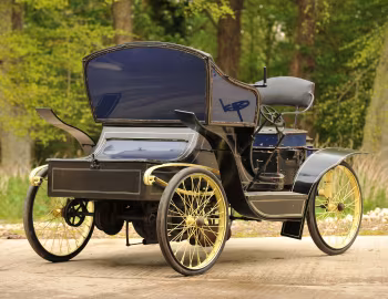 Decauville 5 HP Twin-cylinder Vis-à-Vis Voiturelle '1900