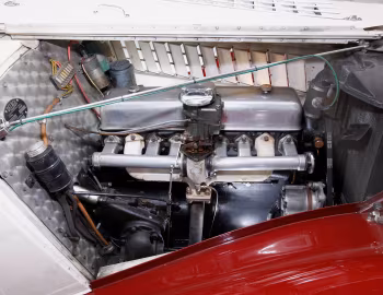 Sous la capuche Delage D6-70 Milord Cabriolet par Figoni et Falaschi '1936