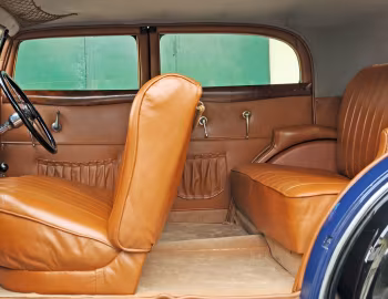 Interior Delage D8/15 Pillarless Saloon '1934