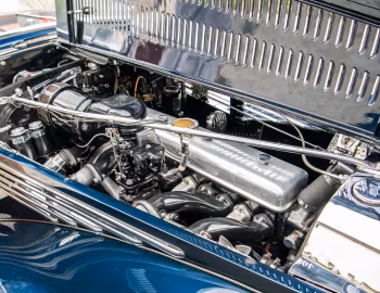Bajo el capó Delage D8 120 Cabriolet Grand Luxe par Chapron (#51980) '1939