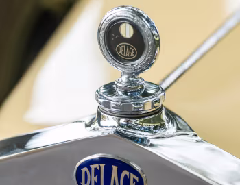 Mascotte Delage D8 S Roadster par Pourtout (#36009) '1932