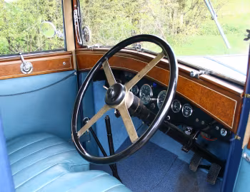 Front panel Delage DR70 Weymann Saloon '1928