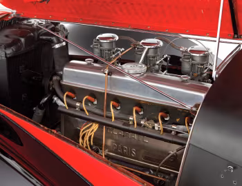 Под капотом Delahaye 135 MS Cabriolet par Letourneur & Marchand (#800484) '1947