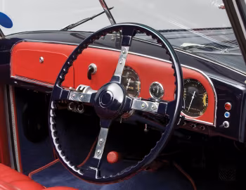 Panel frontal Delahaye 135 M Cabriolet par Graber (#800320) '1946