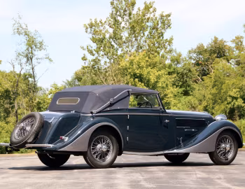 Delahaye 135 Coupe des Alpes Cabriolet par Chapron (#48482) '1937