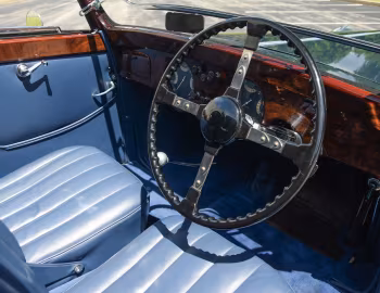 Interior Delahaye 135 Coupe des Alpes Cabriolet par Chapron (#48482) '1937
