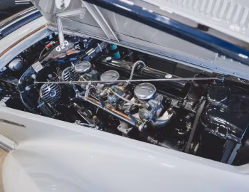 Bajo el capó Delahaye 135 M Cabriolet par Chapron (#800929) '1948