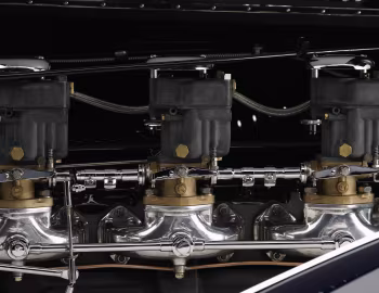 Sous la capuche Delahaye 135 M Compétition Cabriolet par Figoni & Falaschi (#49150) '1937