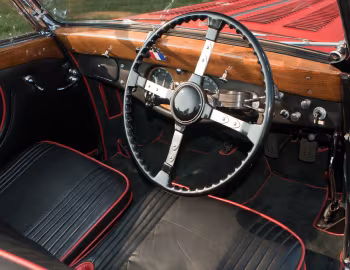 Panel frontal Delahaye 135 M Cabriolet par Guilloré (#800788) '1947