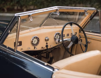 Panel frontal Delahaye 135 M Cabriolet par Portout (#801199) '1949