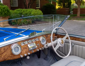 Interior Delahaye 135 MS Cabriolet par Faget-Varnet (#801077) '1948