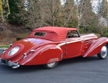 Delahaye 135 MS Roadster par Guillore (#800388) '1947