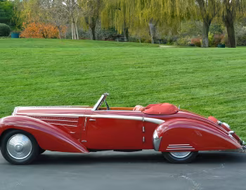 Delahaye 135 MS Roadster par Guillore (#800388) '1947