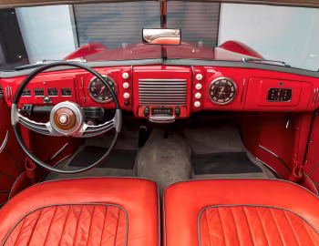 Panel frontal Delahaye 175 Cabriolet par Figoni & Falaschi (#815036) '1949