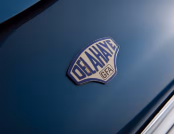 Logotipo Delahaye 135 MS Coupé (#800514) '1949
