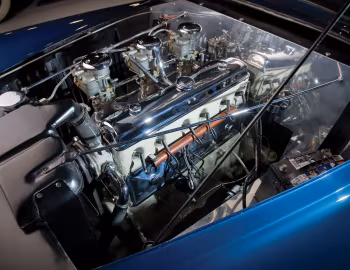 Bajo el capó Delahaye 135 MS Coupé (#800514) '1949