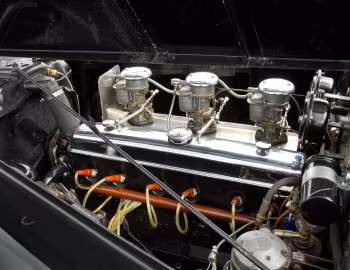 Bajo el capó Delahaye 135 M Cabriolet par Saoutchik (#801746) '1950