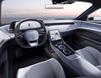 Interior DeLorean Alpha5 Prototype '2022