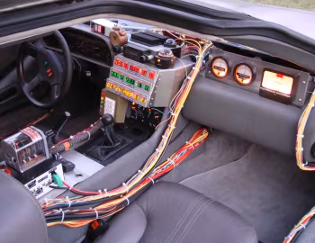 Interior DeLorean DMC-12 "Back to the Future" '1985–90