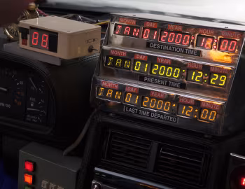 Dashboard DeLorean DMC-12 "Back to the Future" '1985–90