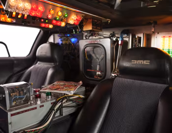 Interior DeLorean DMC-12 "Back to the Future" '1985–90