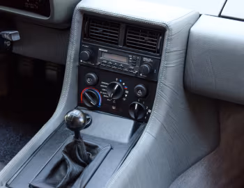 Interior DeLorean DMC-12 '1982