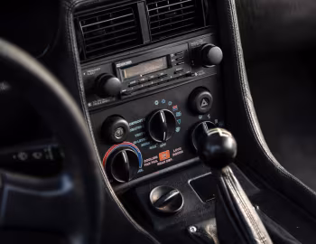 Interior DeLorean DMC-12 '1981