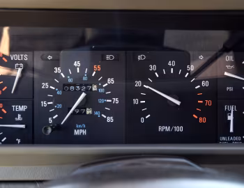 Dashboard DeLorean DMC-12 '1982