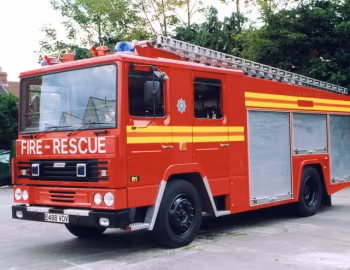 Dennis RS 135 R3C Angloco Water Tender Ladder '1988