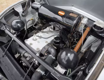 Under the hood 1934 DeSoto Airflow Coupe (SE)