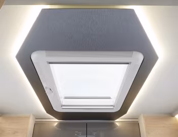 Intérieur 2021–pr. Dethleffs Esprit I 7150-2 DBM GT '2020–pr.