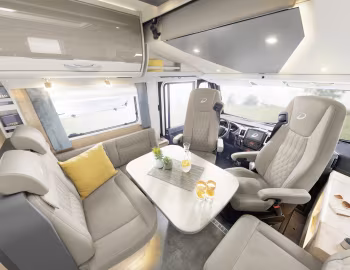 Intérieur 2021–pr. Dethleffs Esprit I 7150-2 DBM GT '2020–pr.