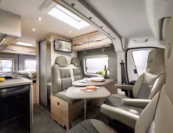 Interior 2022–23 Dethleffs Globetrail '2021–23