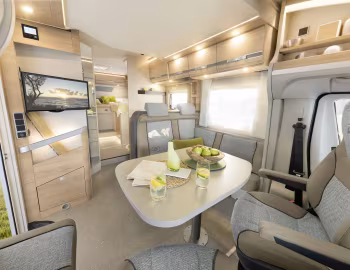 Interior 2021–pr. Dethleffs Pulse Classic 90 T 7051 EB '2020–pr.