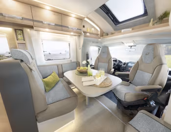 Interior 2021–pr. Dethleffs Pulse Classic 90 T 7051 EB '2020–pr.