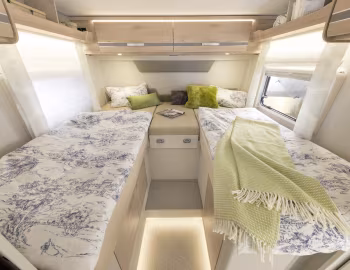 Interior 2021–pr. Dethleffs Pulse Classic 90 T 7051 EB '2020–pr.