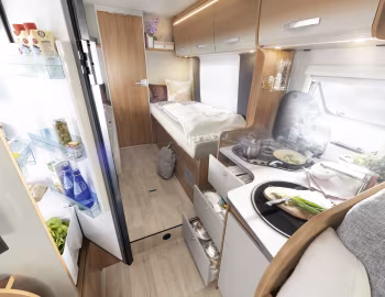 Interior 2019–pr. Dethleffs Trend T 7017 EB '2018–pr.