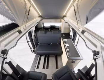 Interior 2024–pr. Fiat Ulysse Dethleffs Globevan '2023–pr.