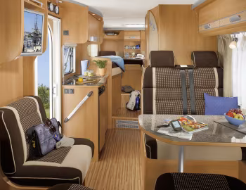 Intérieur 2007–12 Dethleffs Globebus I '2006–12