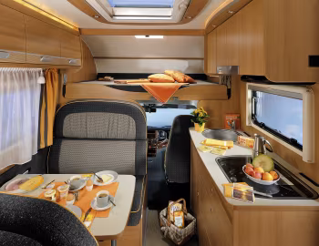 Interior 2009–10 Dethleffs Globetrotter L A '2008–10