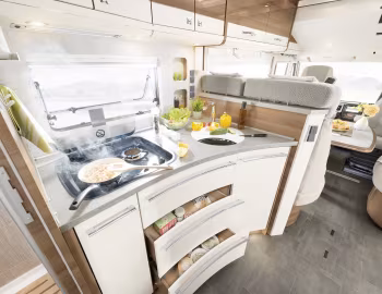 Intérieur 2015–21 Dethleffs Globetrotter XL I '2014–21