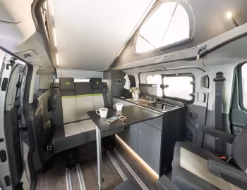 Interior Dethleffs Globevan e.Hybrid '08.2019