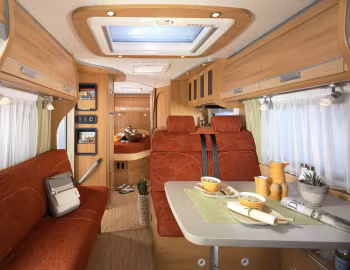Interior 2007–09 Dethleffs Esprit RT '2006–09