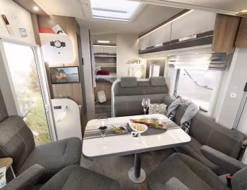 Intérieur 2019–pr. Dethleffs Trend I '2018–pr.