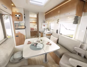 Intérieur 2019–pr. Dethleffs Trend I '2018–pr.