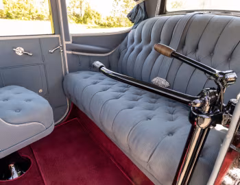 Interior Detroit Electric Model 75 4-Passenger Brougham '1918