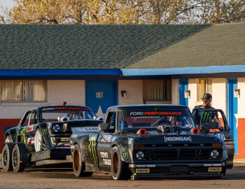 Ken Block, Detroit Speed Ford F-150 Hoonitruck, ASD Motorsports Ford Mustang Hoonicorn RTR V2